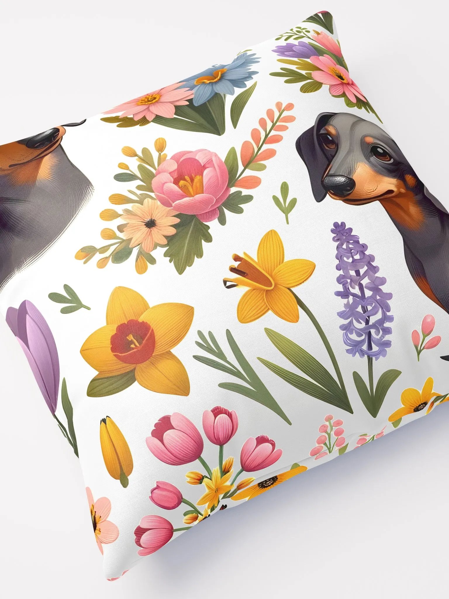 Springtime Sausage Dogs: Dachshunds & Blooms product image (8)