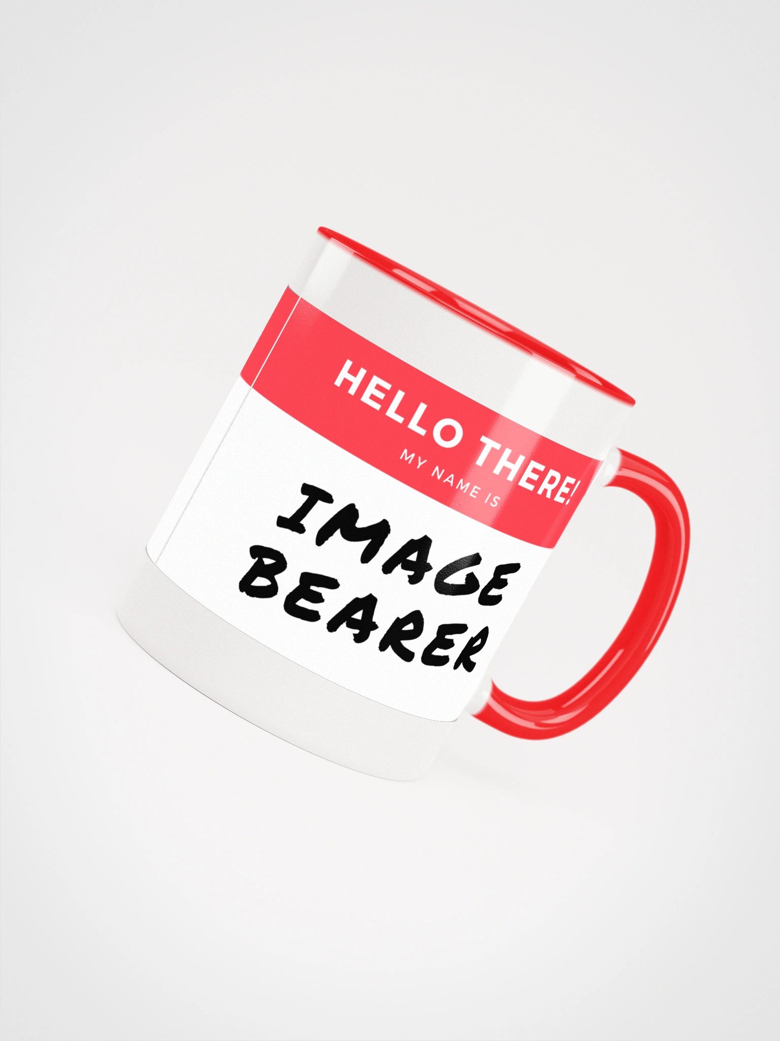 HELLO MY NAME IS IMAGE BEARER Mug product image (8)