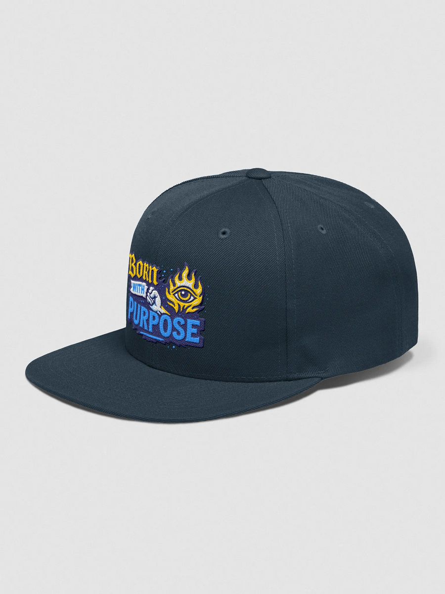 BORN WITH PURPOSE Snapback Cap product image (41)