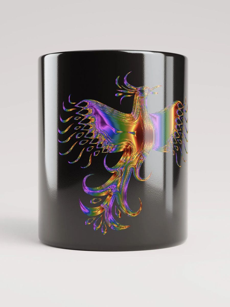 Black Glossy Coffee mug- Phoenix Coffee Mug product image (5)