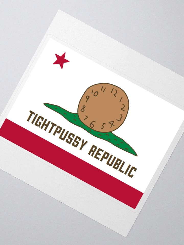 Tightpussy Republic Sticker product image (4)