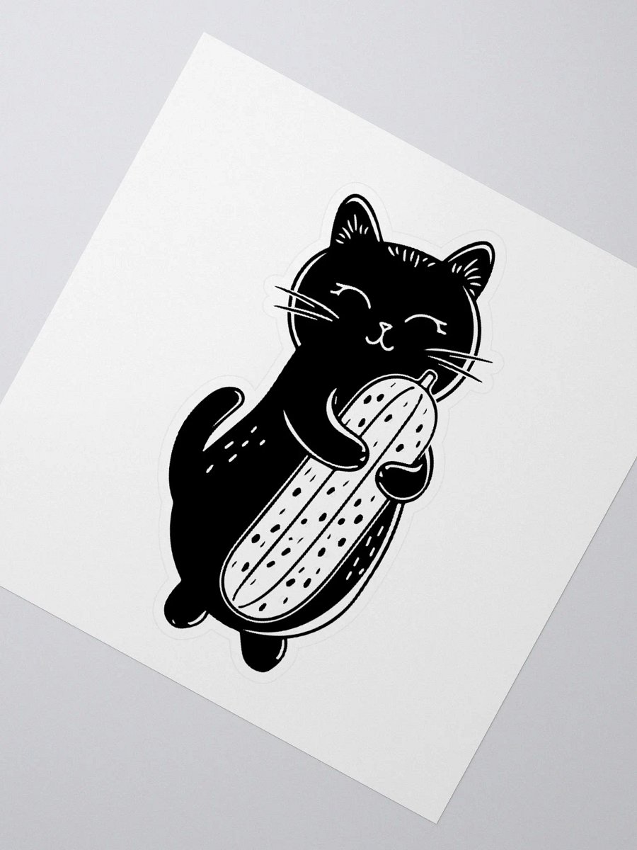 Pickle Hugs Cat Sticker product image (5)