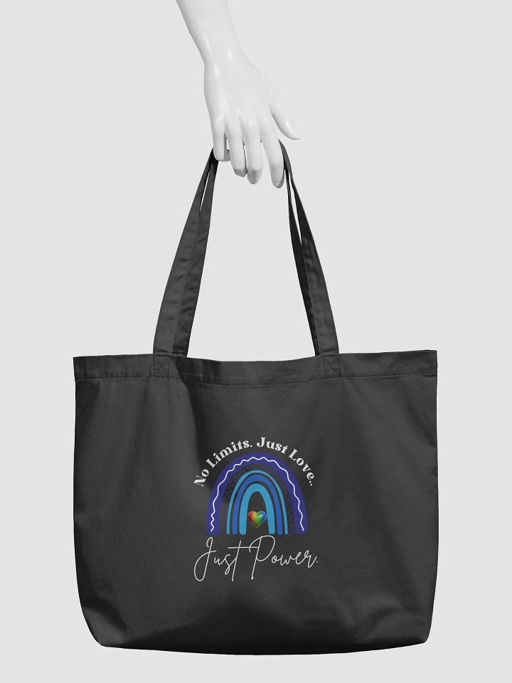 No Limits. Just Love. Just Power. Rainbow Eco Tote Bag product image (2)