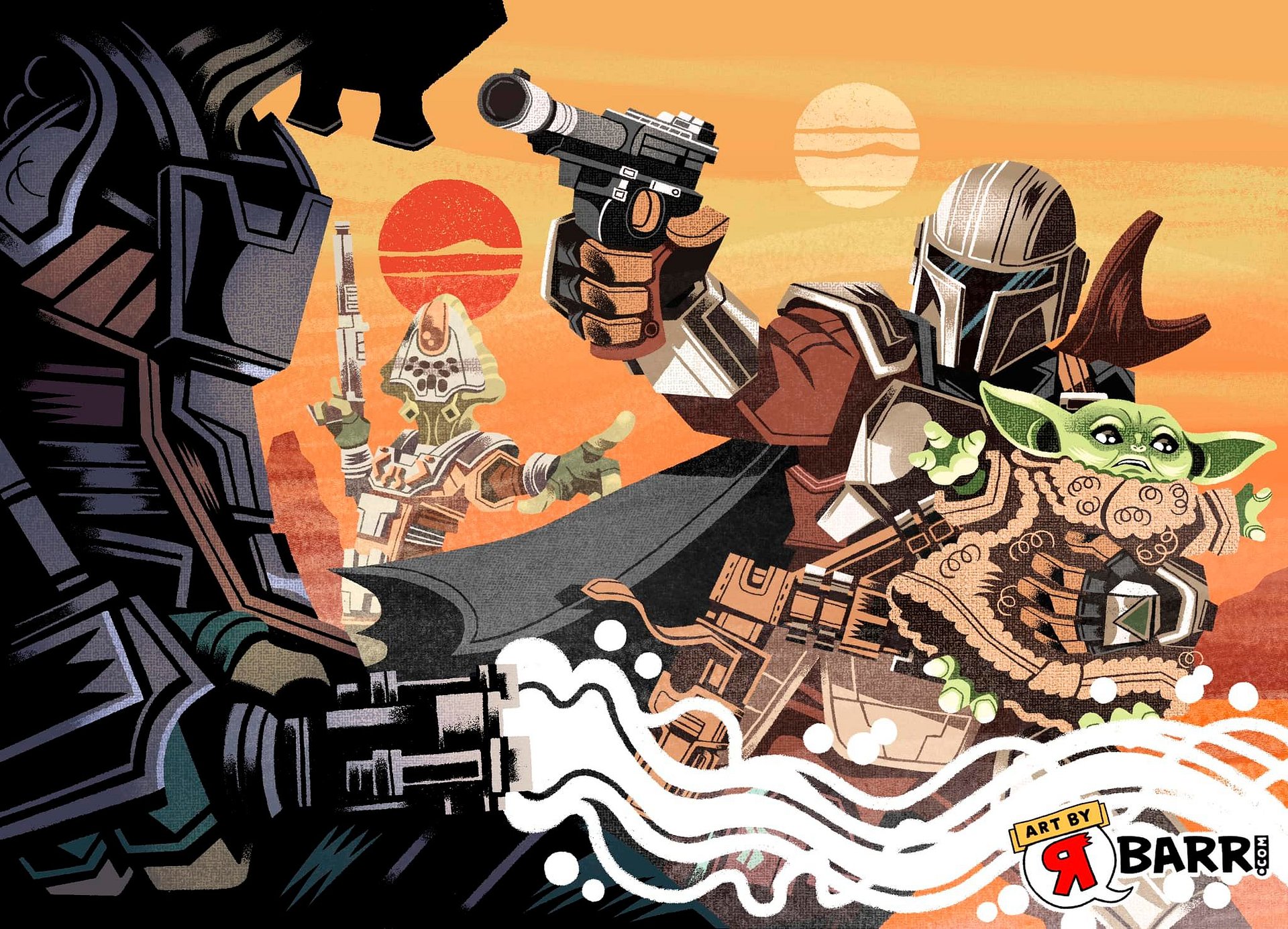 Mandolorian and Grogu product image (1)