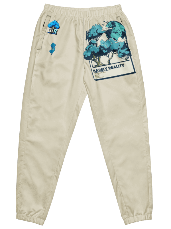 "JERSEY MADE" TRACK PANTS (CREAM) product image (5)