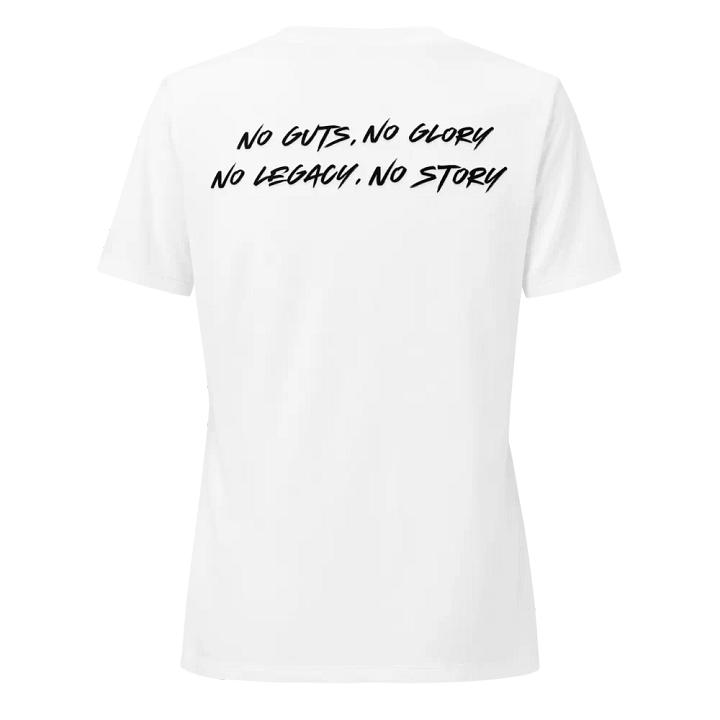 Woman's V Neck | White | White/Red product image (2)