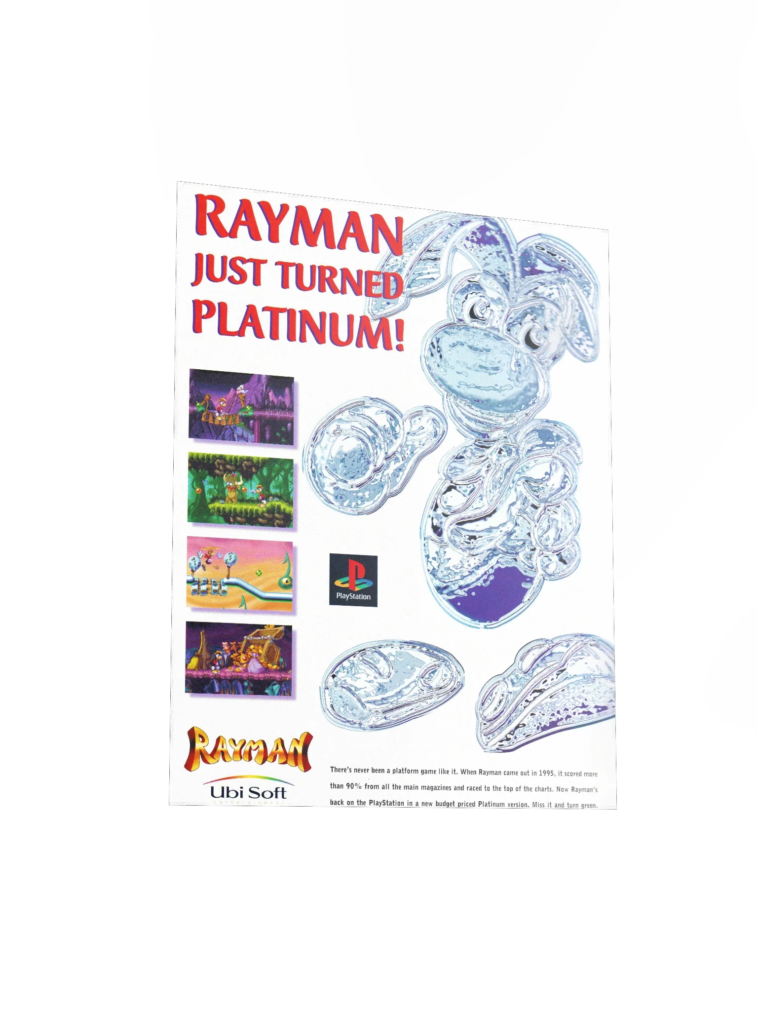 Rayman Platinum - Promotional Poster/Flyer product image (3)