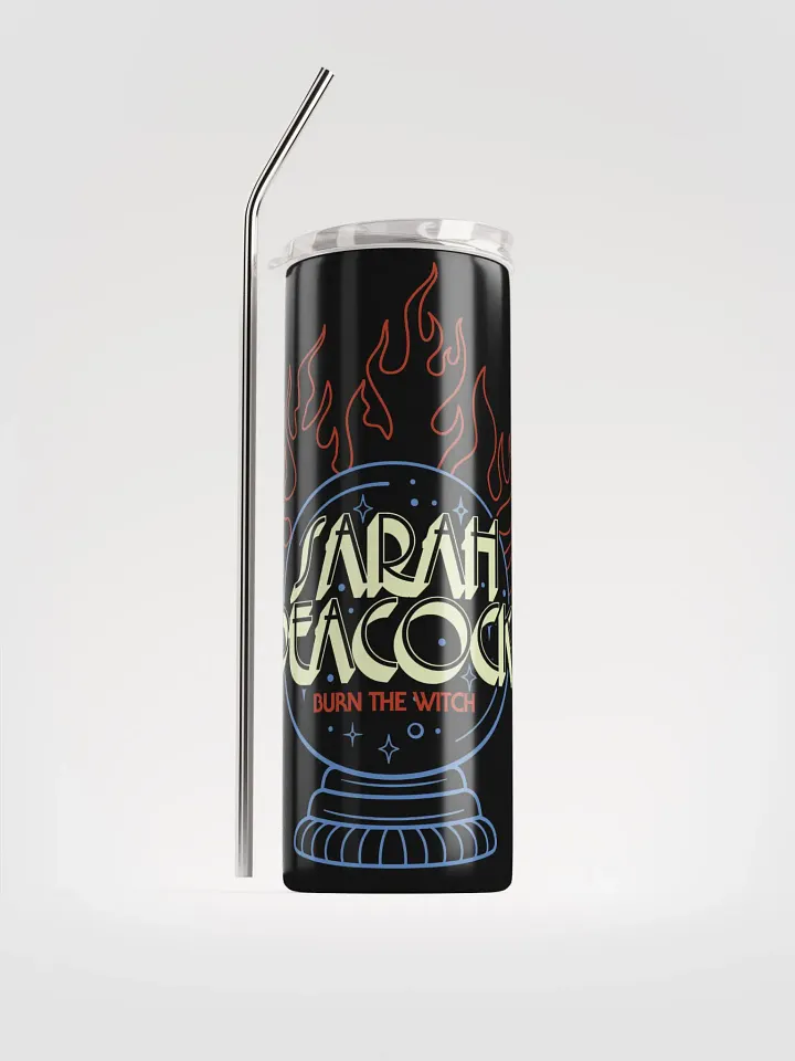 Burn the Witch Crystal Flame Tumbler product image (1)
