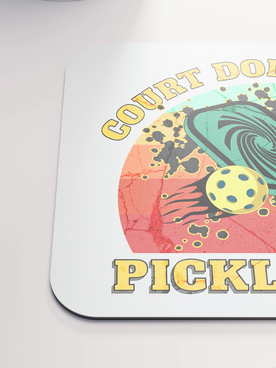 Court Dominator Pickleball Energetic Mouse Pad product image (6)