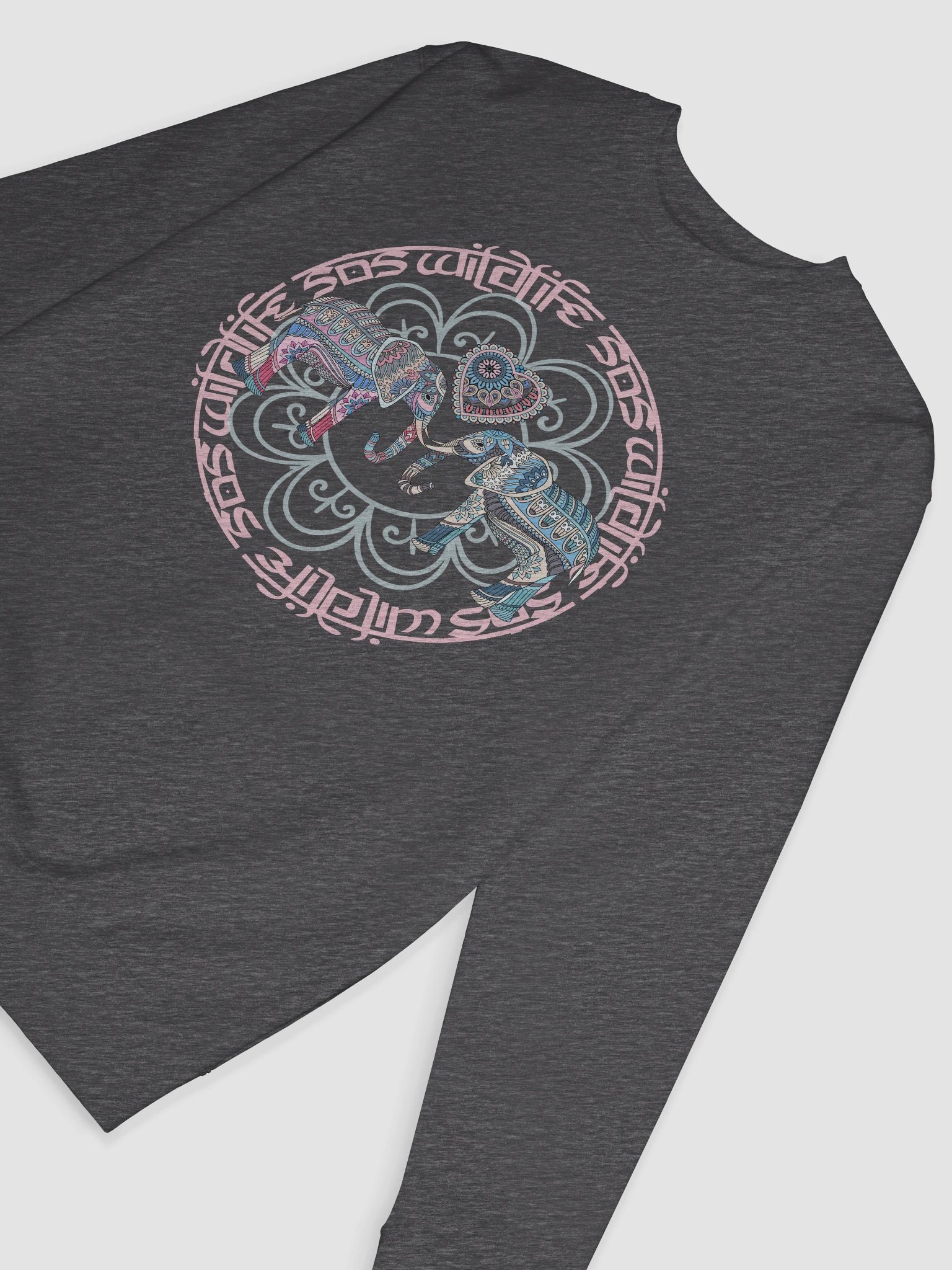 Mandala Elephants and Heart product image (6)