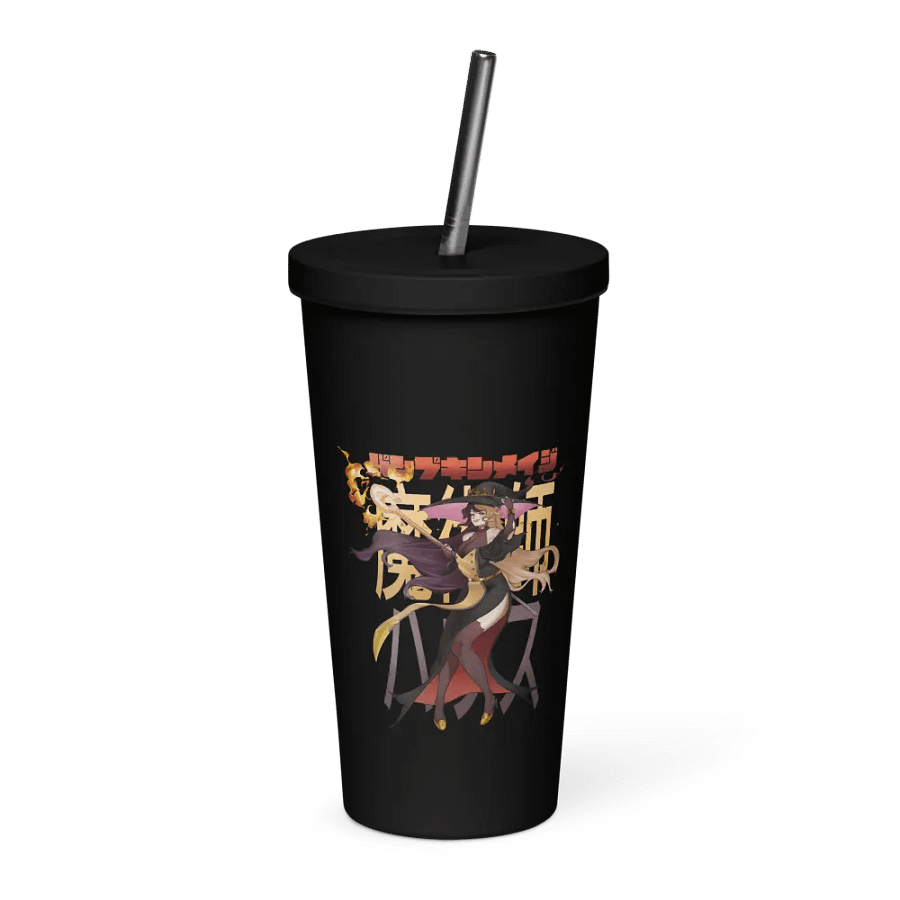 Pumpkin Mage: Goddess of the Gourds - Insulated Tumbler w/ Straw product image (1)