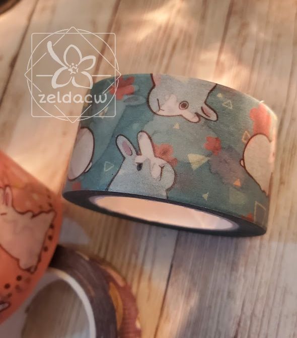 Bunny Boss Maru Washi Tapes