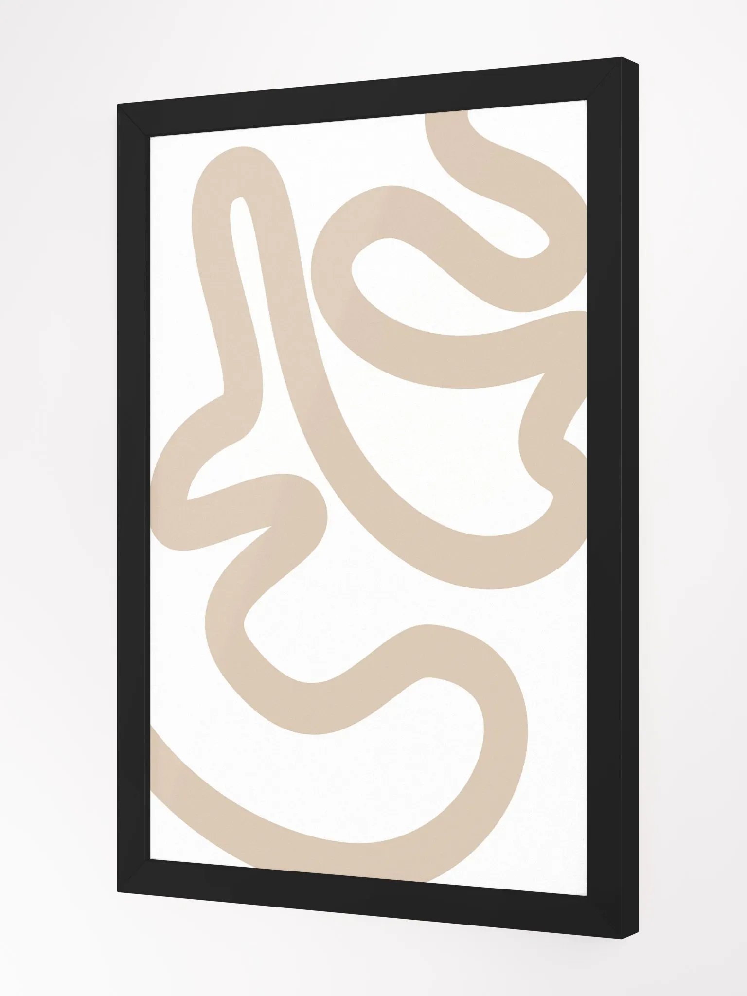 Ethereal Wave Framed Matte Poster product image (9)