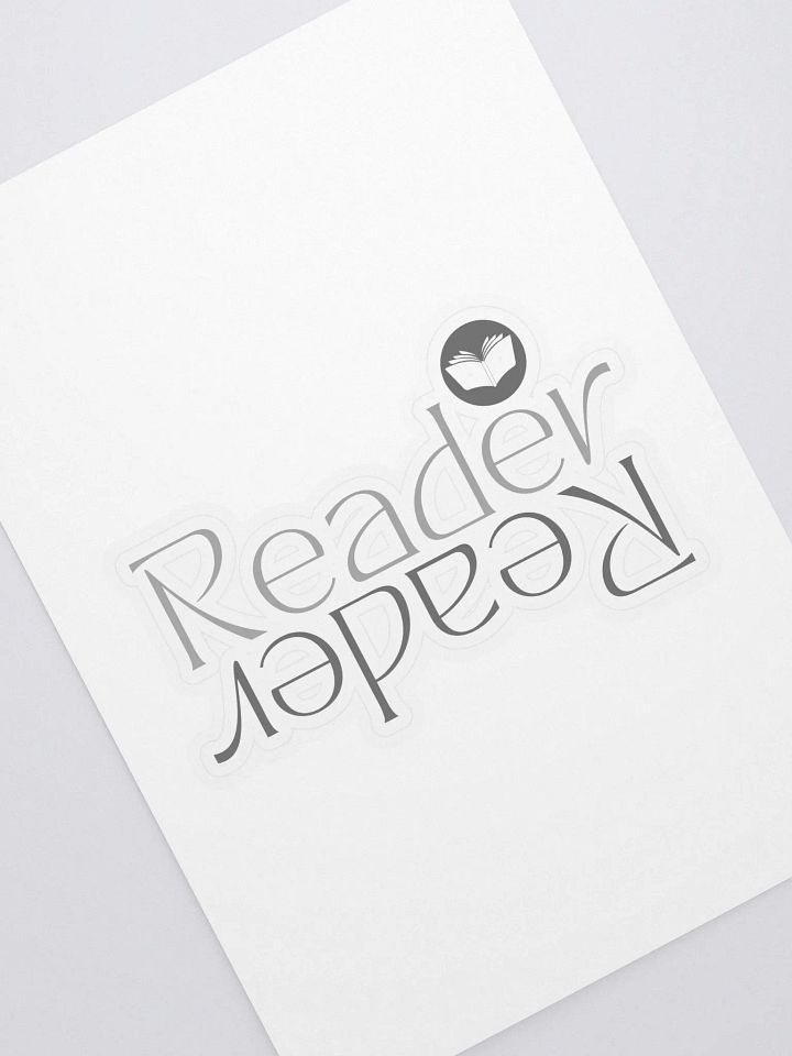 Reader Reflection Sticker product image (1)