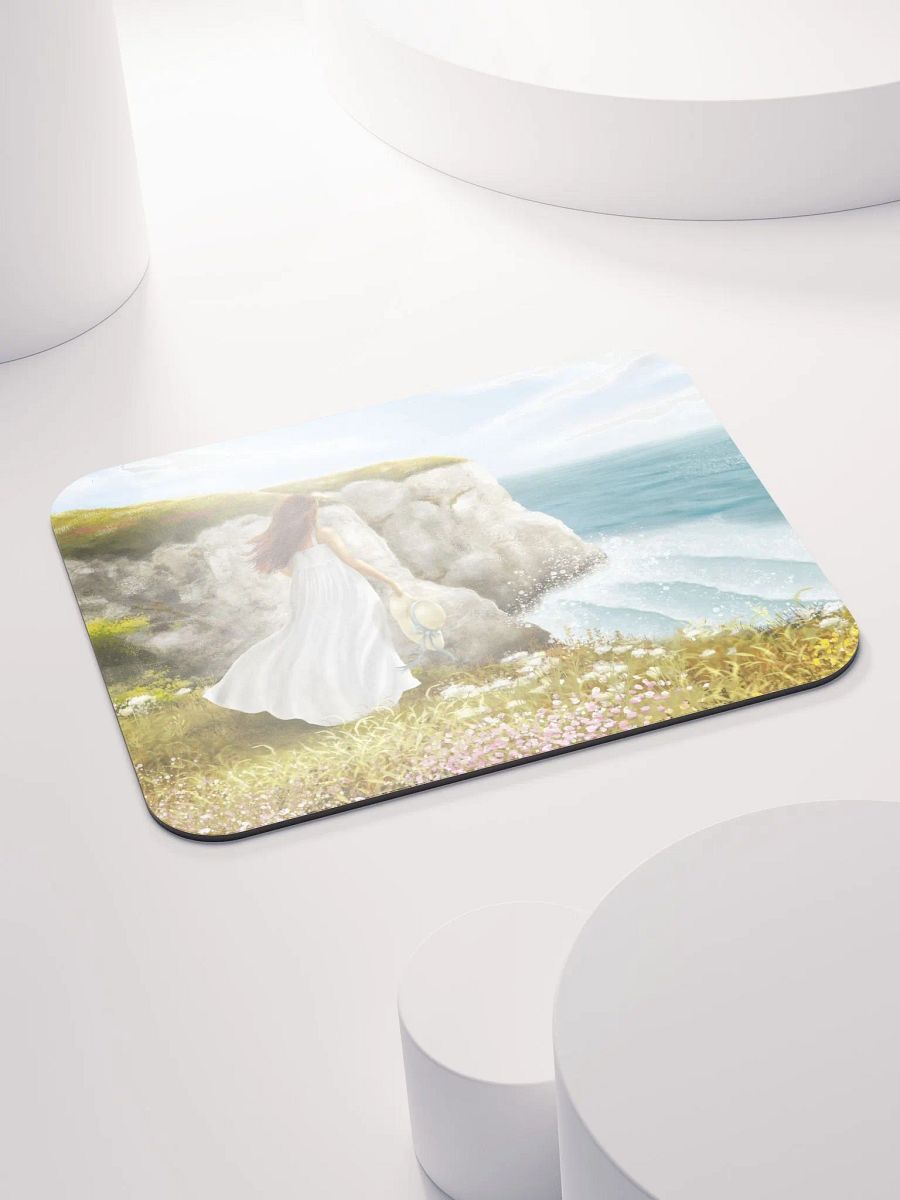 At the Cliff's Edge Mouse Pad product image (3)