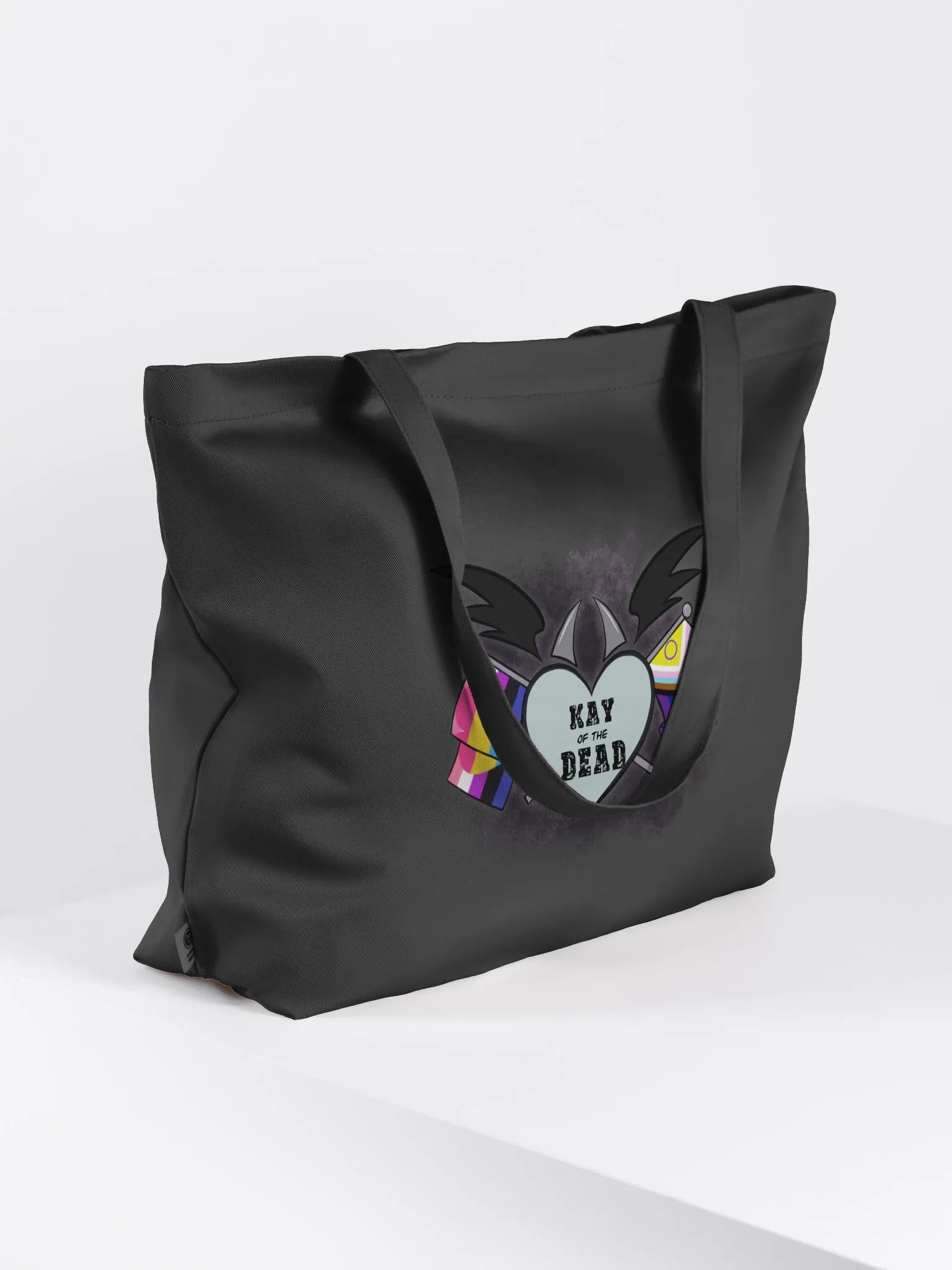 Kay_of_the_Dead Pride Logo Large Tote product image (4)