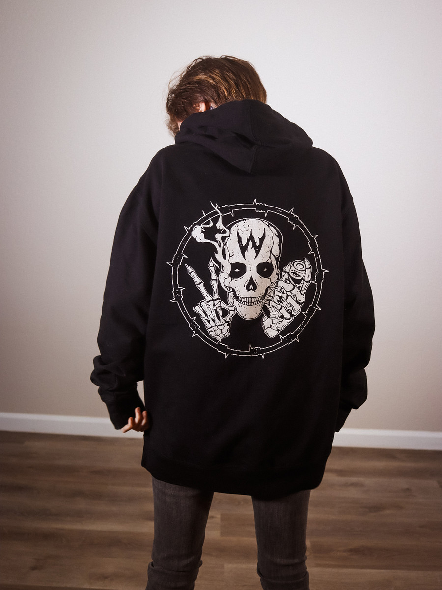 Skull Hoodie | WheezyWarez