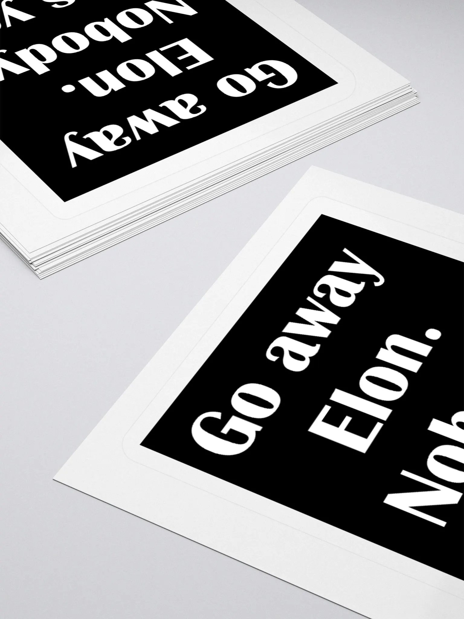 Go Away Elon Sticker product image (12)