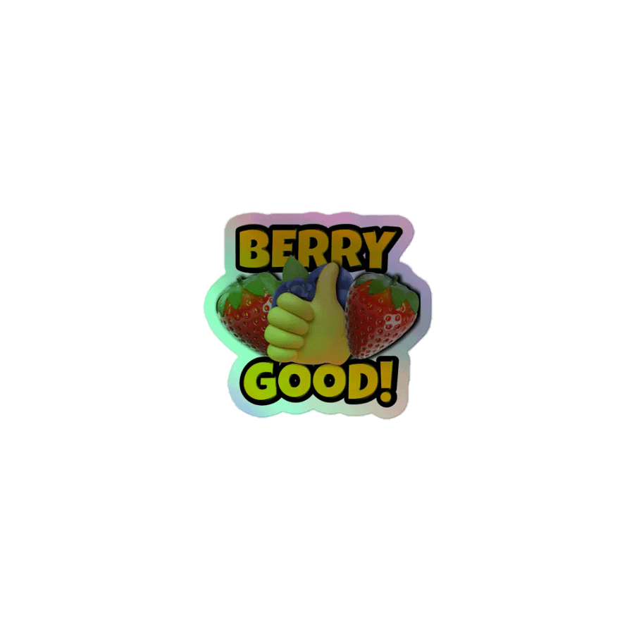Berry Good Holographic Sticker product image (1)