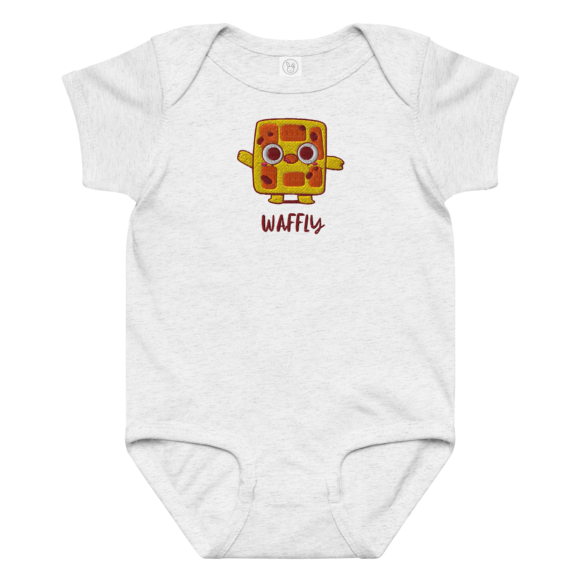 WAFFLY Embroidered Baby Jersey Babysuit product image (1)