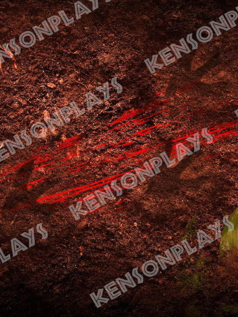 TYRANT'S ROAD: Dino Footprint Video/Stream Background product image (1)