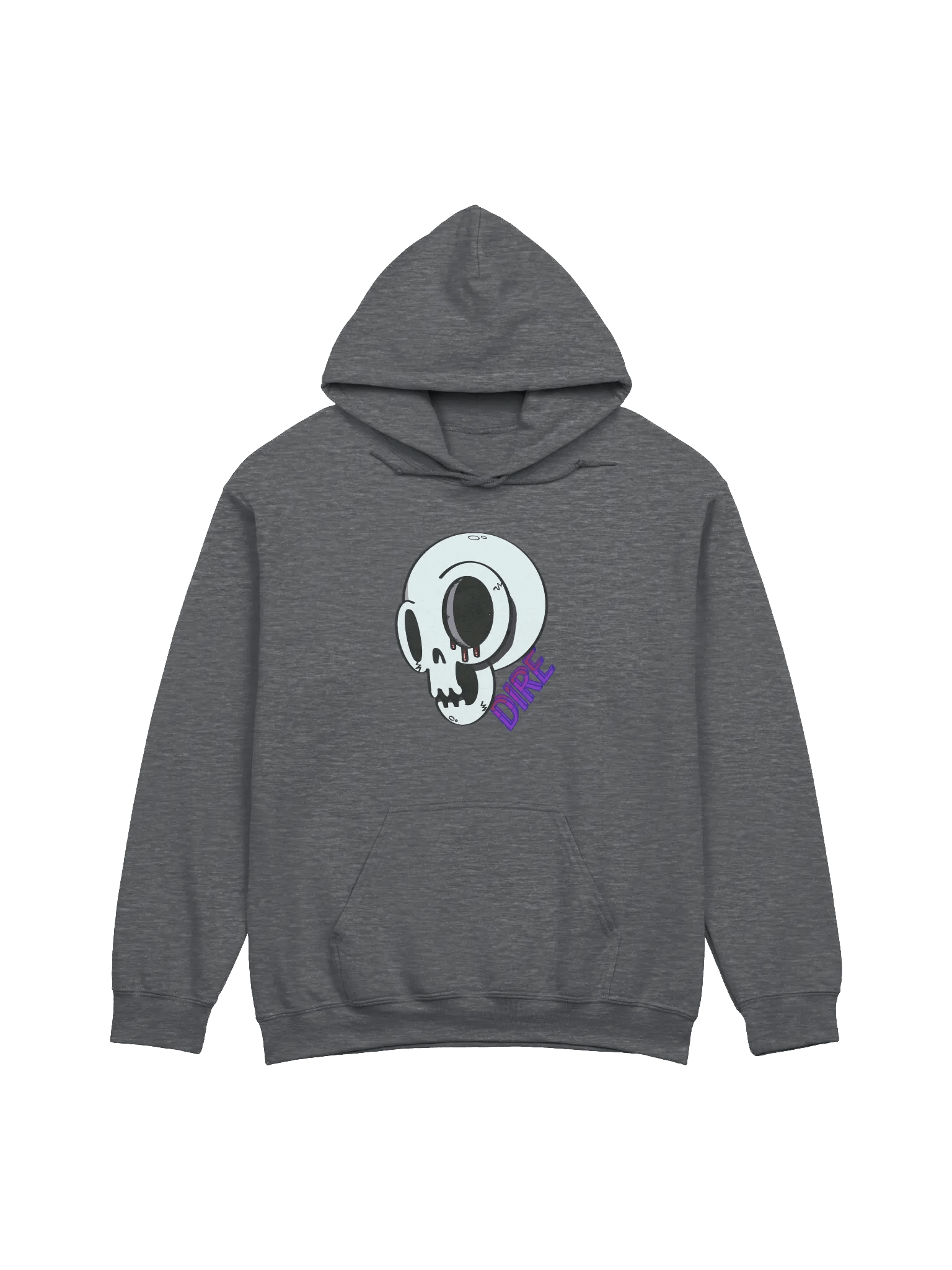 Dire Skull Graphic Hoodie product image (4)