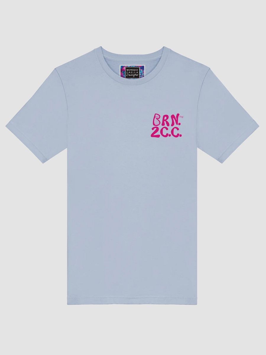 Men's | BOURNE to Cape Cod™ | Supersoft T-Shirt by Bella+Canvas | Vibrant Pink Logo on Pastel Colors product image (3)
