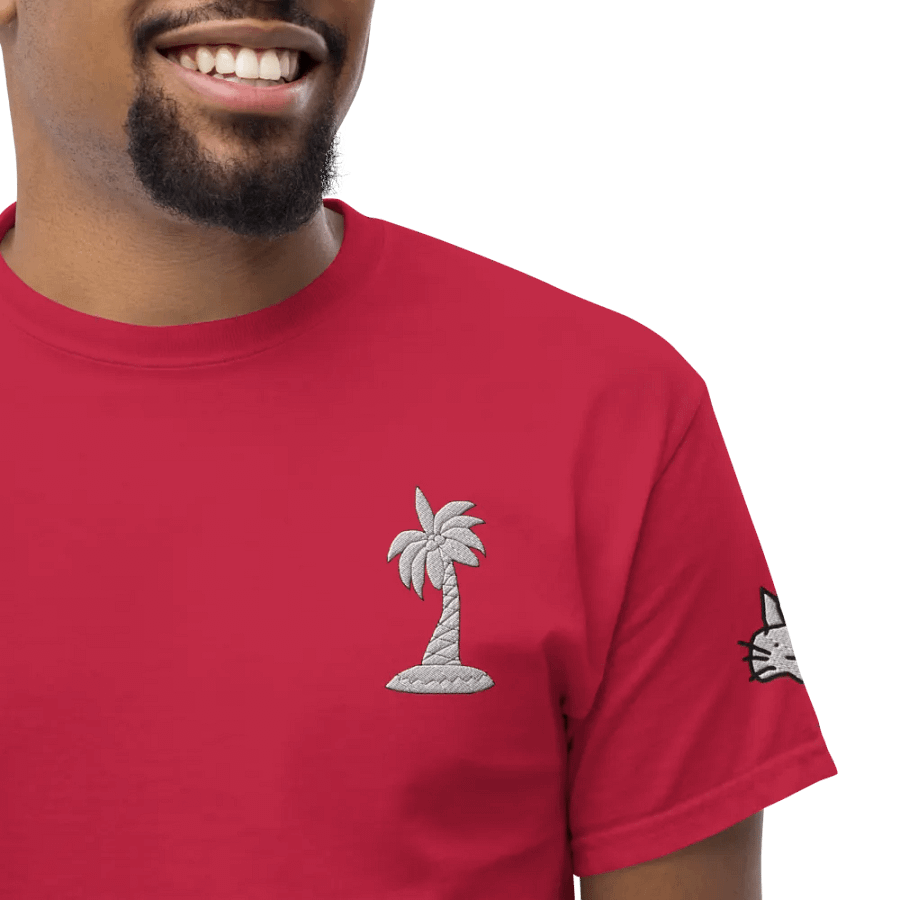 Purr Embroidered T-shirt product image (4)