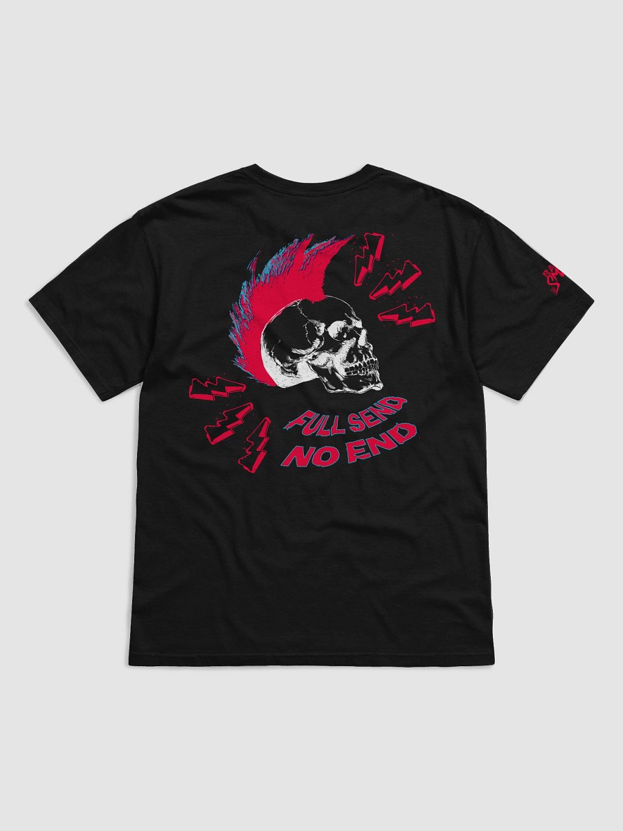 FULL SEND - NO END Black Tee product image (2)