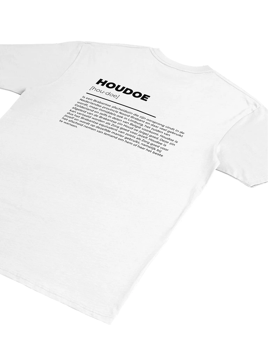 Houdoe white t-shirt product image (4)