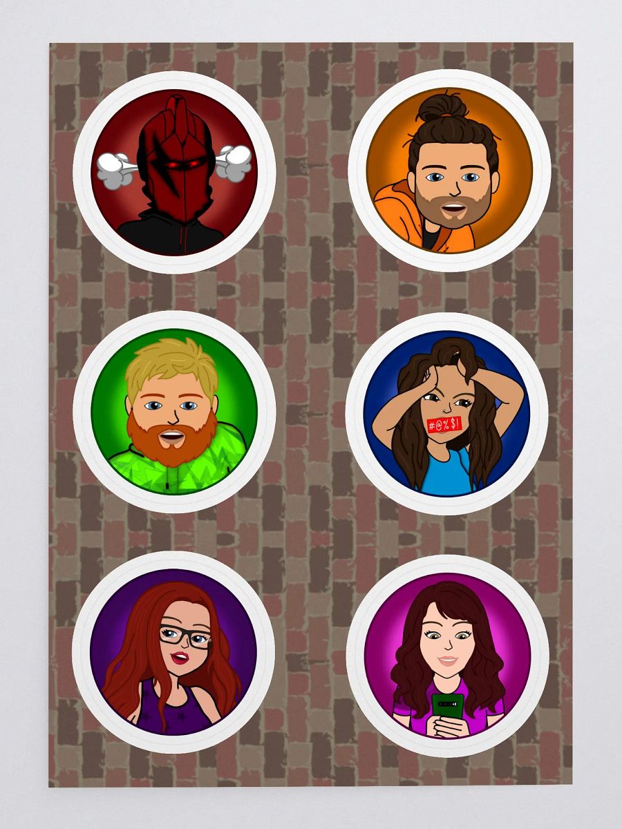 Unhinged Stickers product image (3)