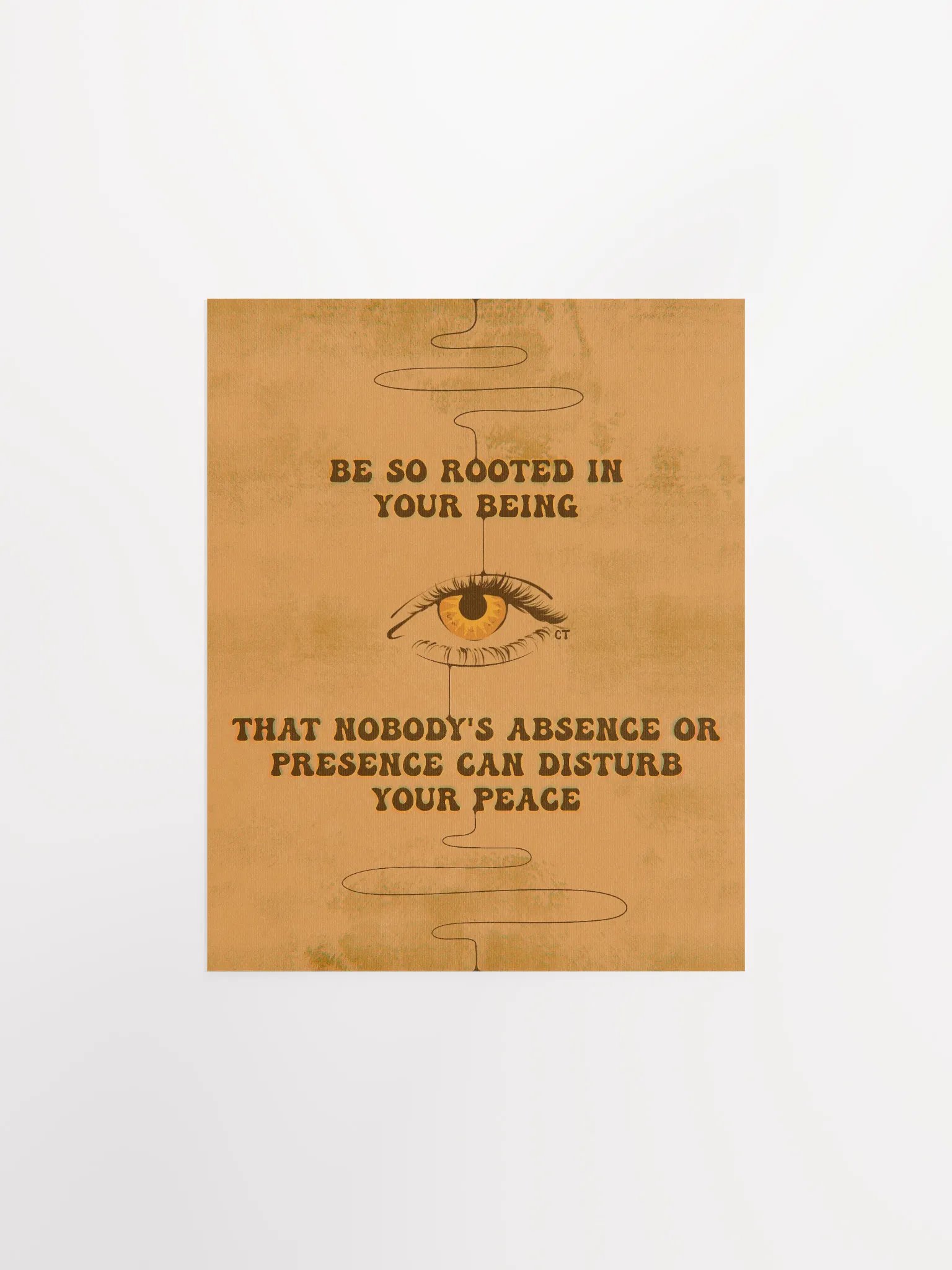 Matte Poster - Rooted in Being product image (1)