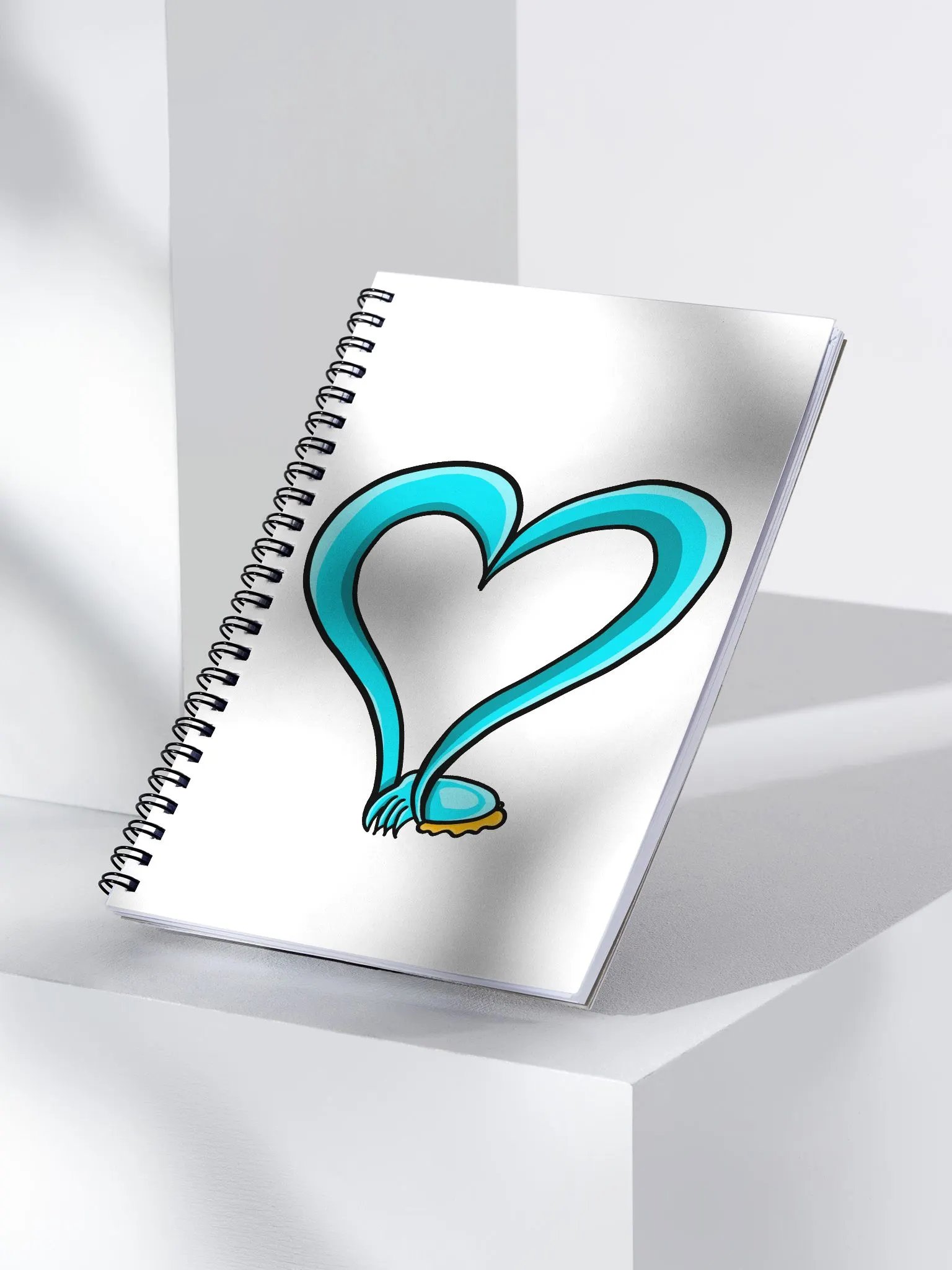 Cuttle Heart Hands note book- spiral product image (3)