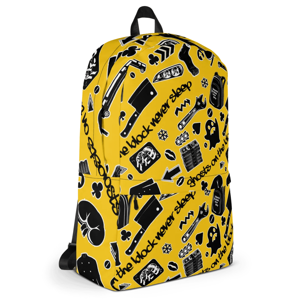 A8M - Ghosts On The Block Never Sleep Bookbag (Magnificent March) product image (9)
