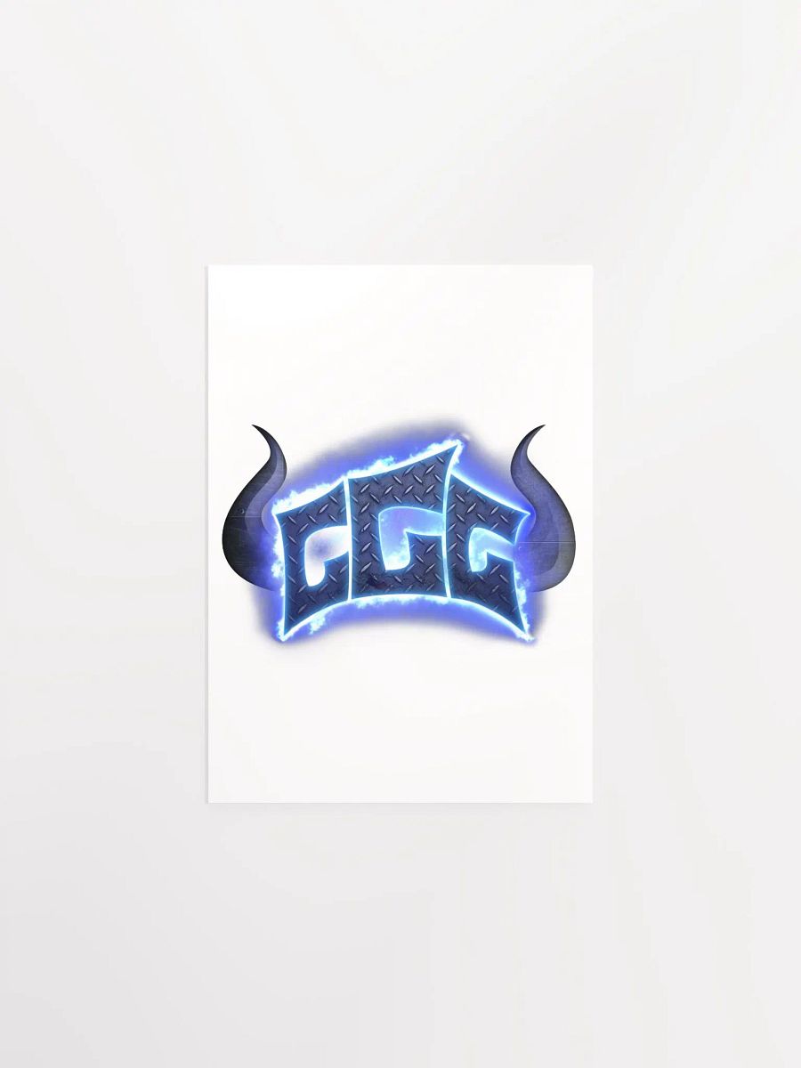 GGG Fire Logo Paper Poster product image (9)