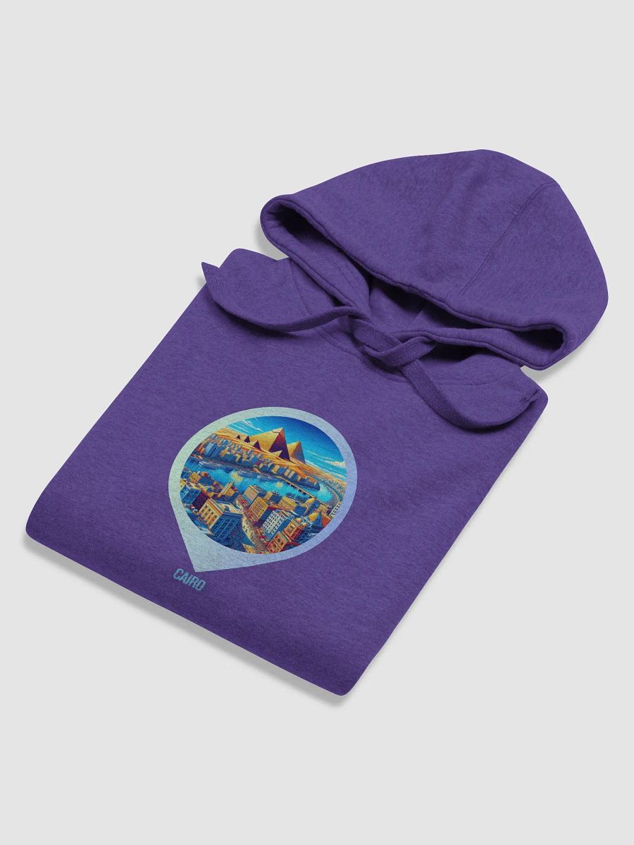 Urban Oasis Unisex Premium Hoodie | AI Design: Future Vision of Cairo product image (6)