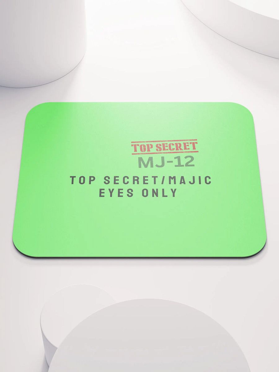 MJ-12 Top Secret Mouse Pad product image (1)