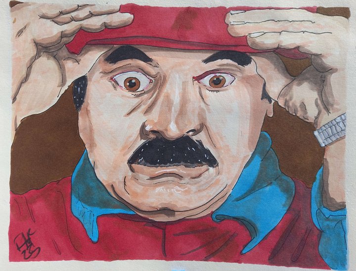 Original Sketch Art: Scared Bob product image (1)