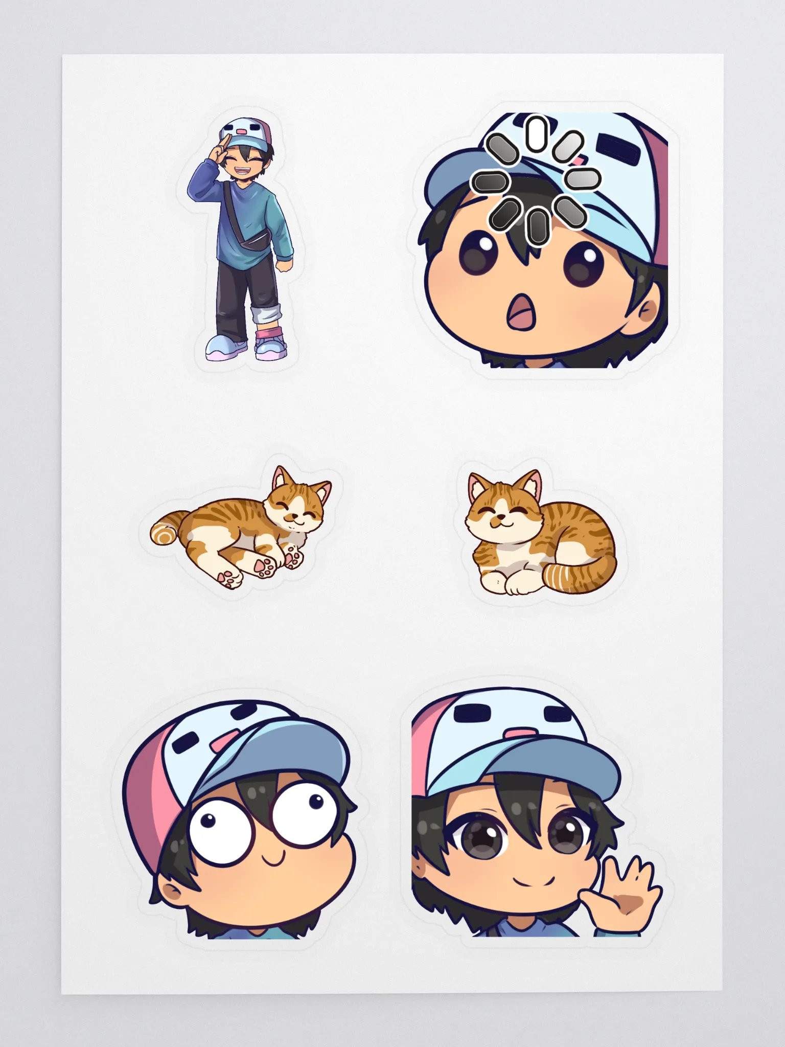 Beezecat and Rusty Stickers product image (3)