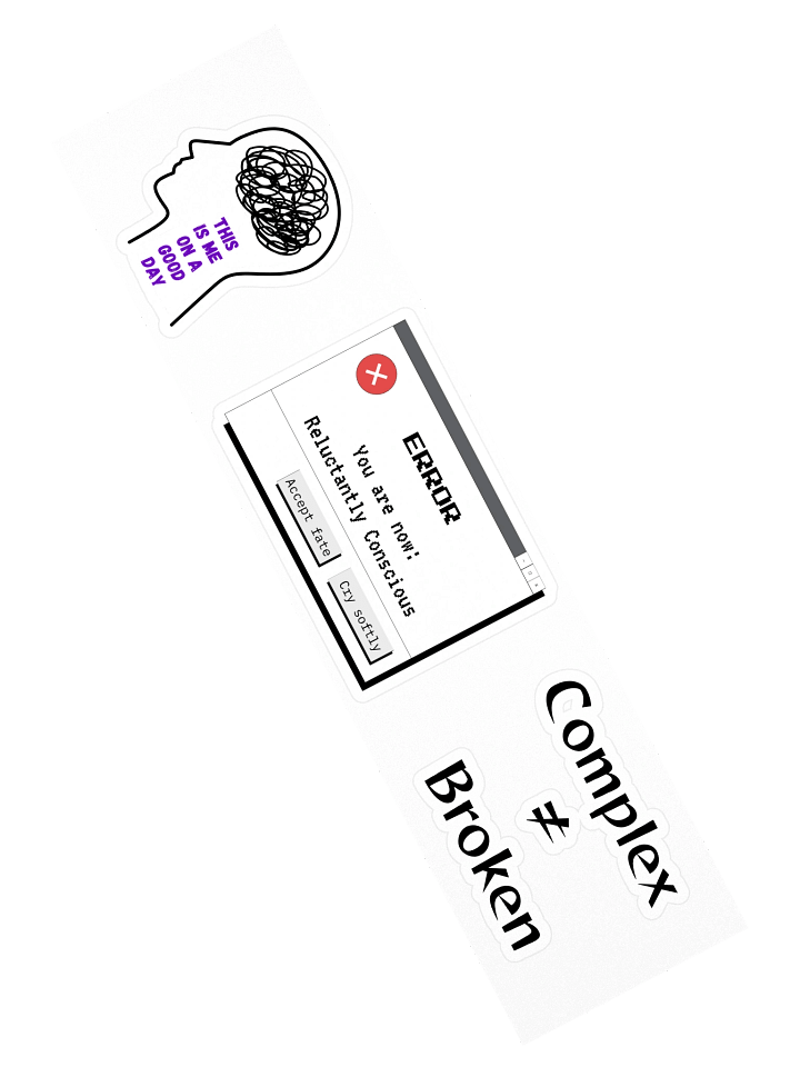 Sticker Sheet For Anyone With A Bad Day (Life) product image (2)