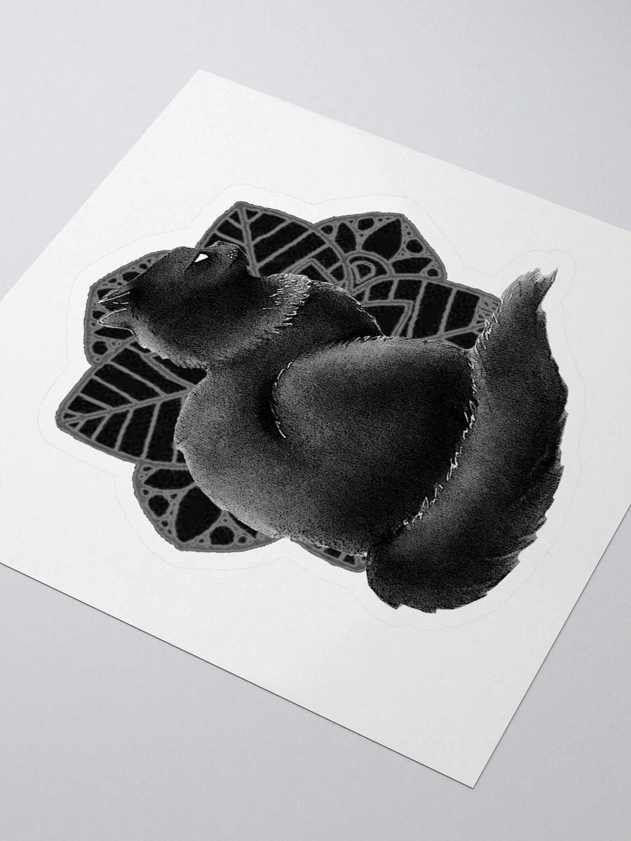 BWFlowerCATSticker product image (3)