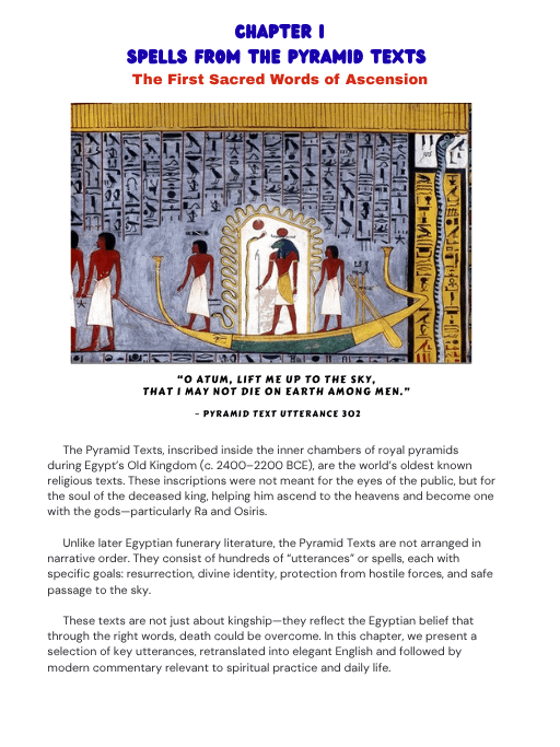 Egyptian Spells for your spiritual growth product image (3)