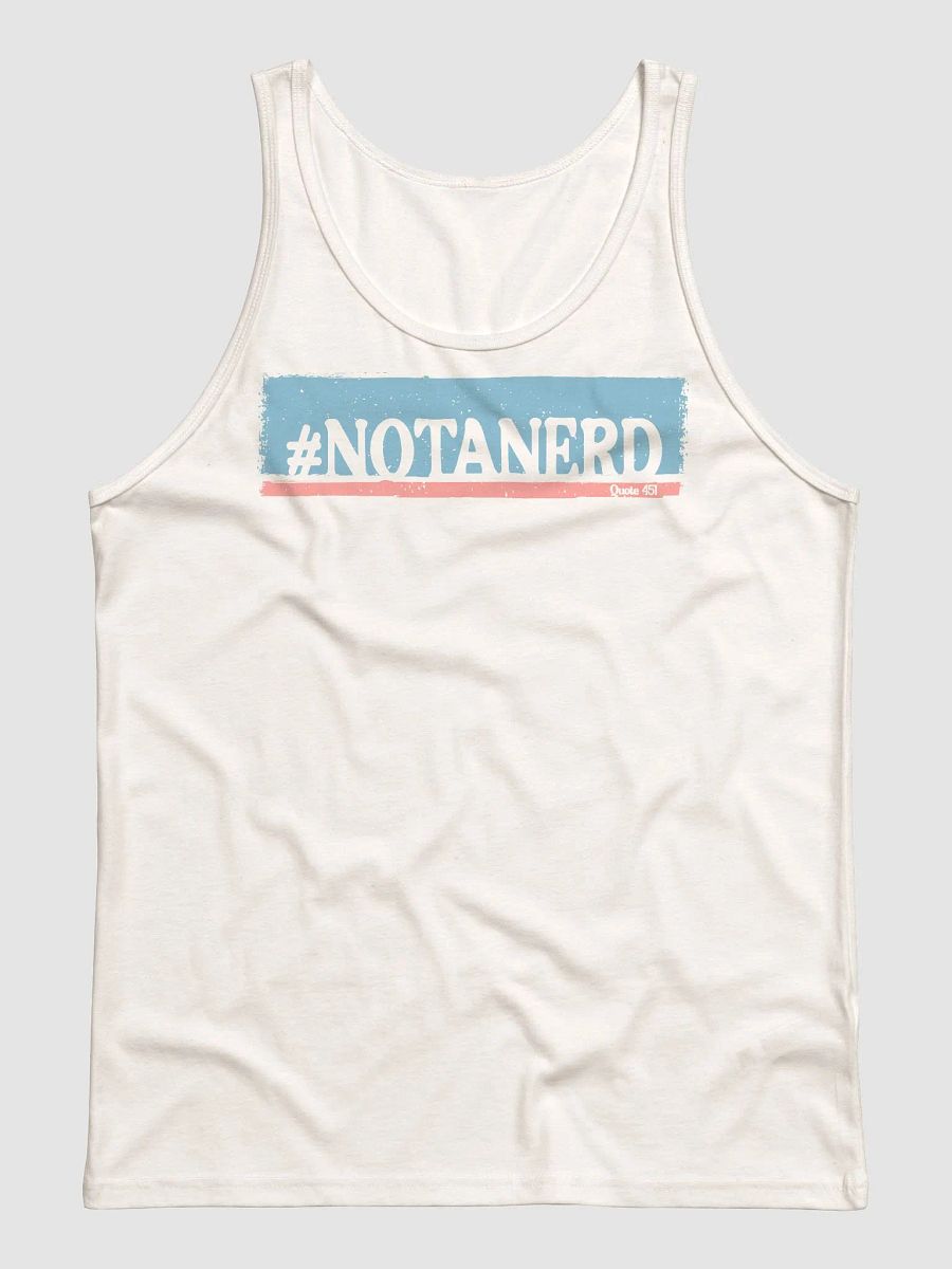 #NotaNerd Tank product image (1)