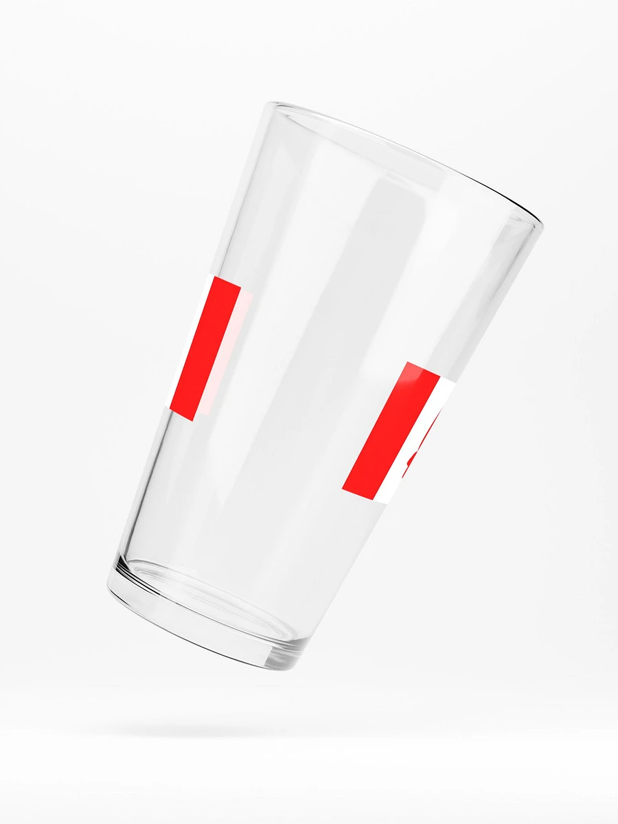 Canadian Flag BatDuck Logo Pint Glass product image (5)