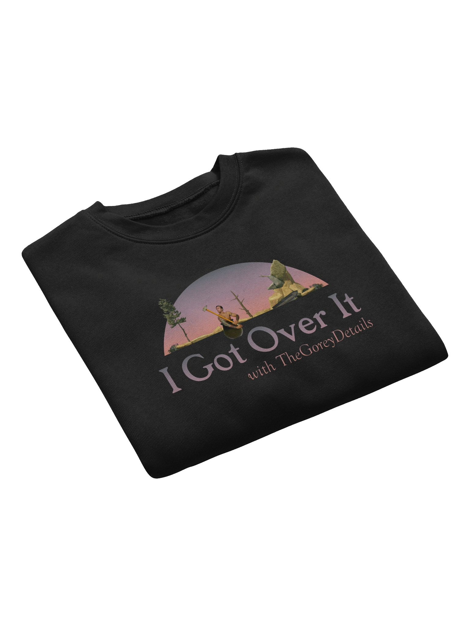 I Got Over It - Bella+Canvas Women's Fleece Crop Sweatshirt product image (19)