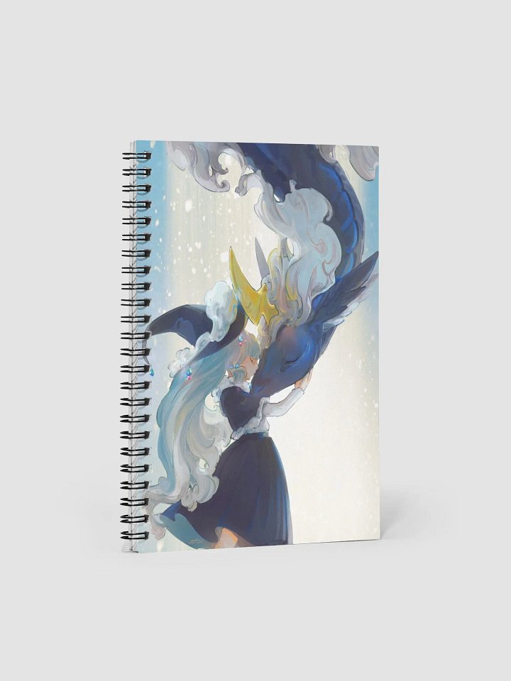 CloudyClairity 1.0 Spiral Notebook product image (1)