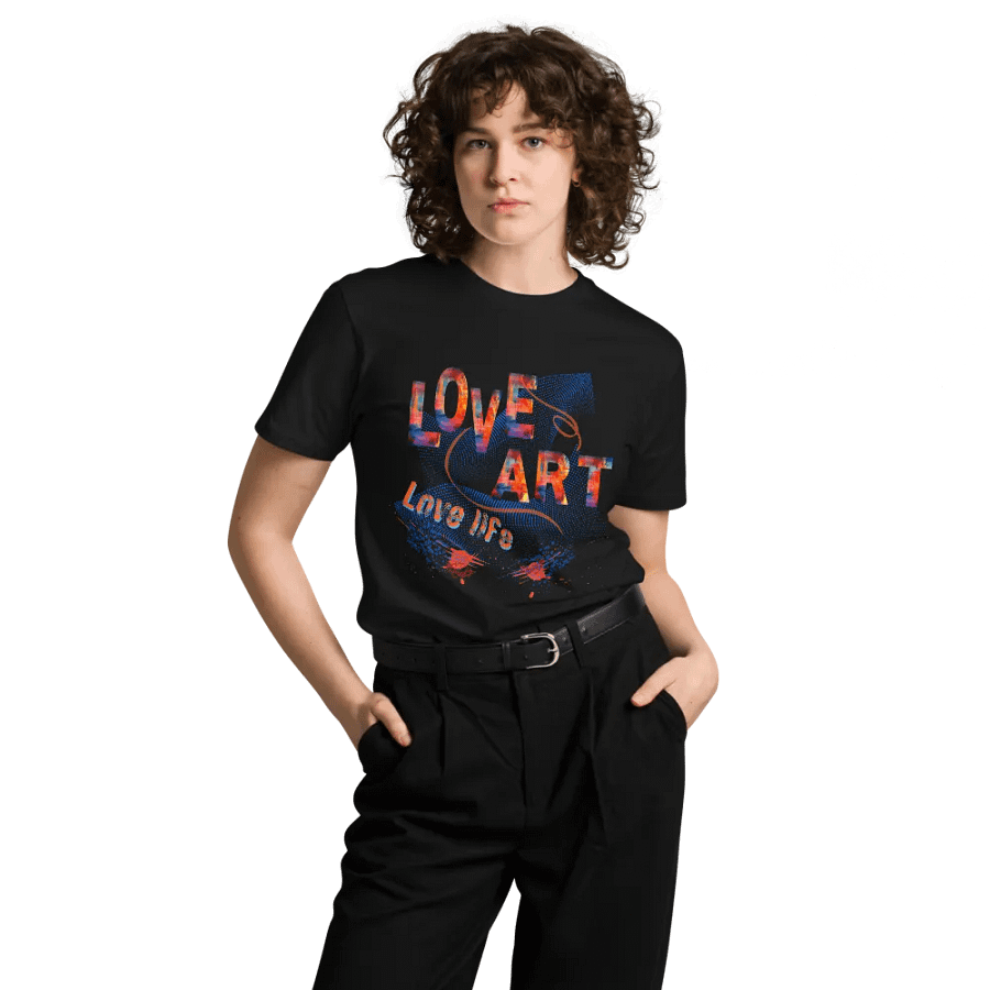 T Shirt for the artist mom “ Love Making Art’  Perfect gift f product image (12)