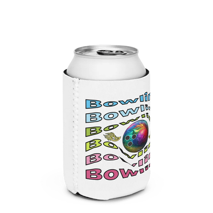 Bowling Swirl Wave Can Cooler product image (2)