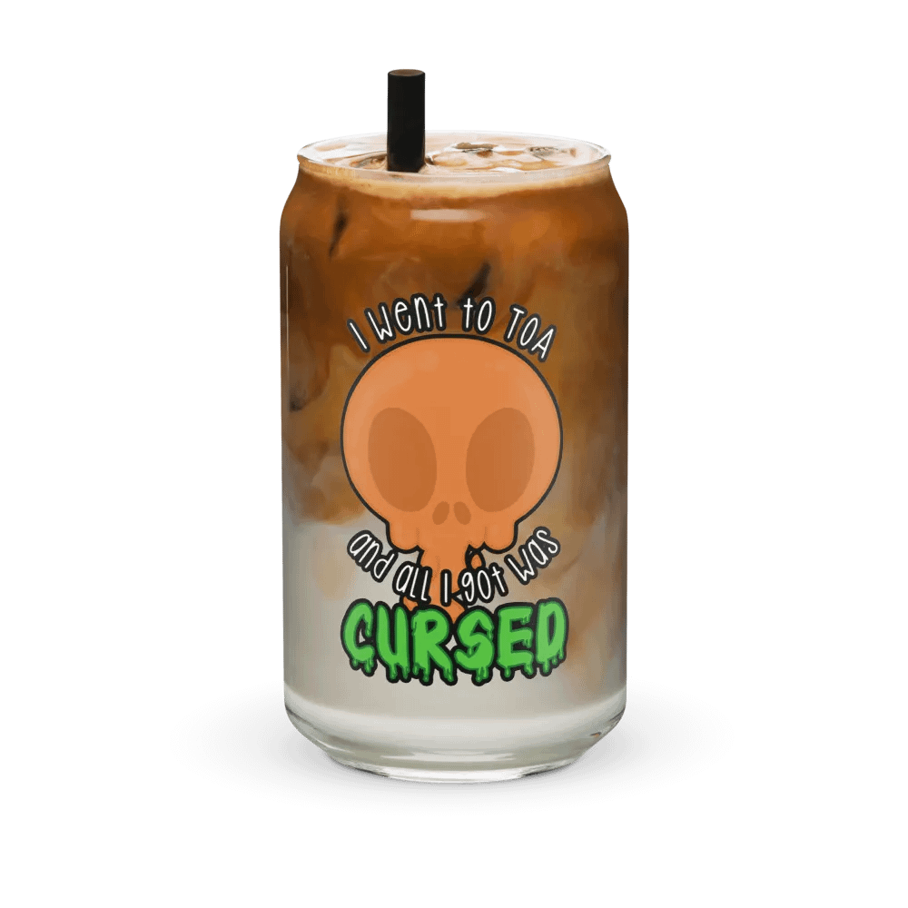 All I Got Was Cursed - Druid - Can Glass product image (6)