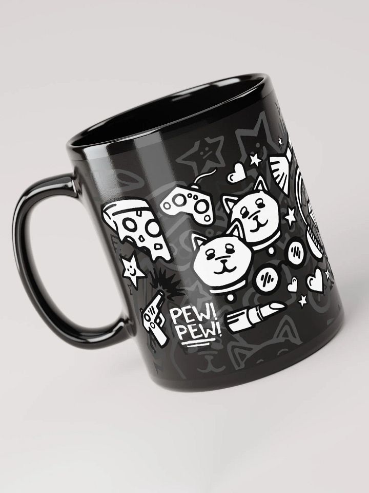J-Doodle Mug (Black) product image (2)